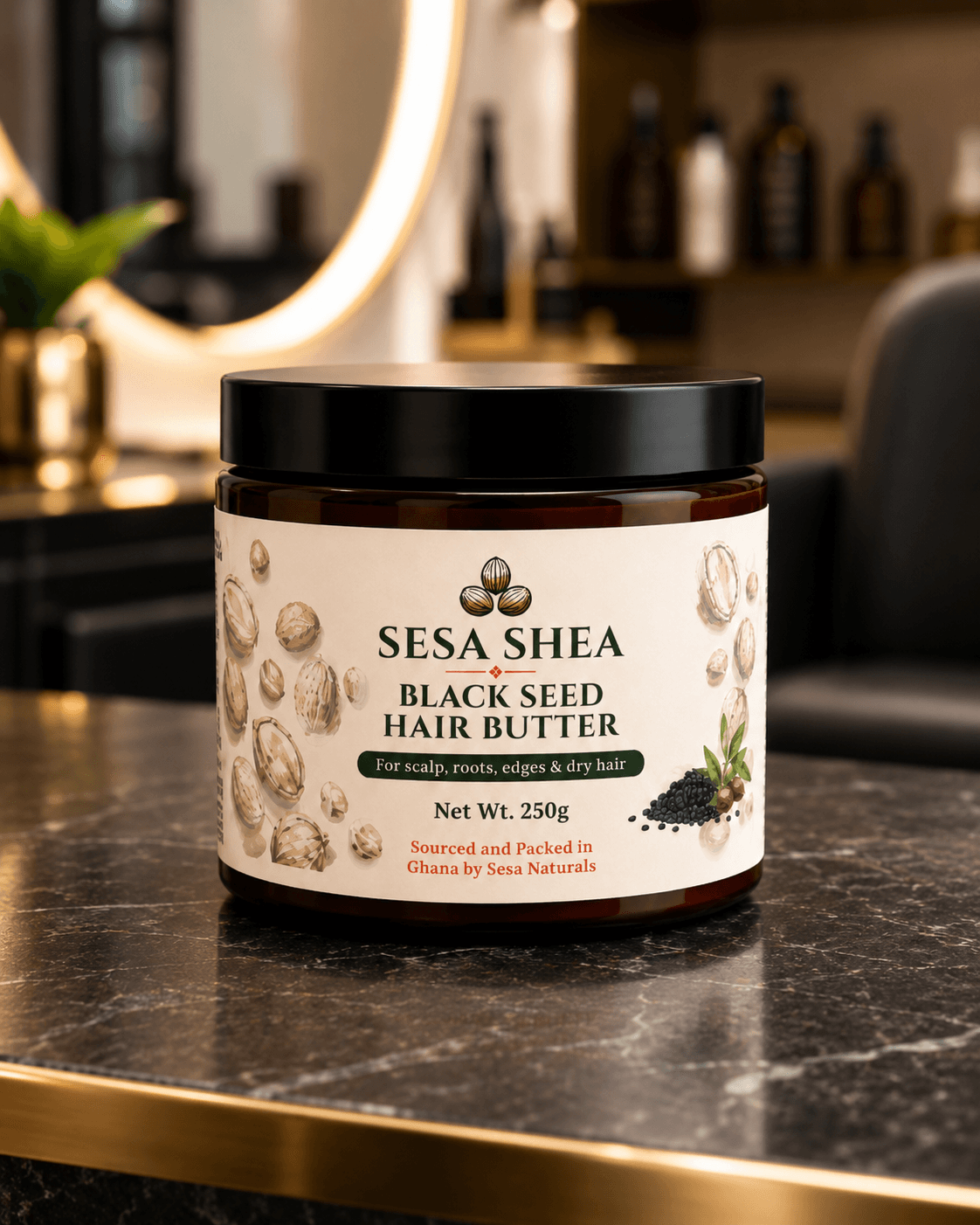 Sesa Shea Black Seed Hair Butter