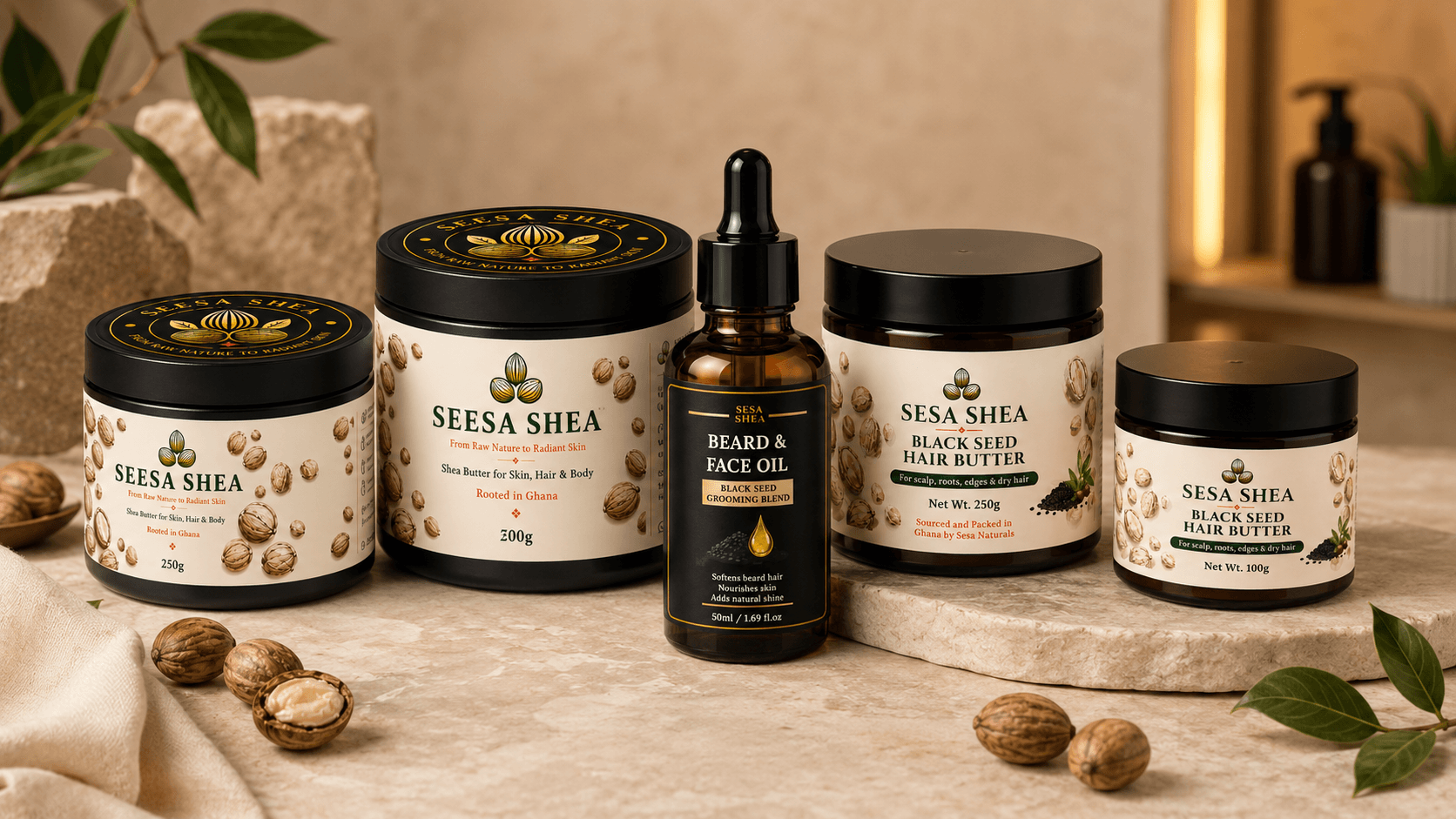 Sesa Shea full product line